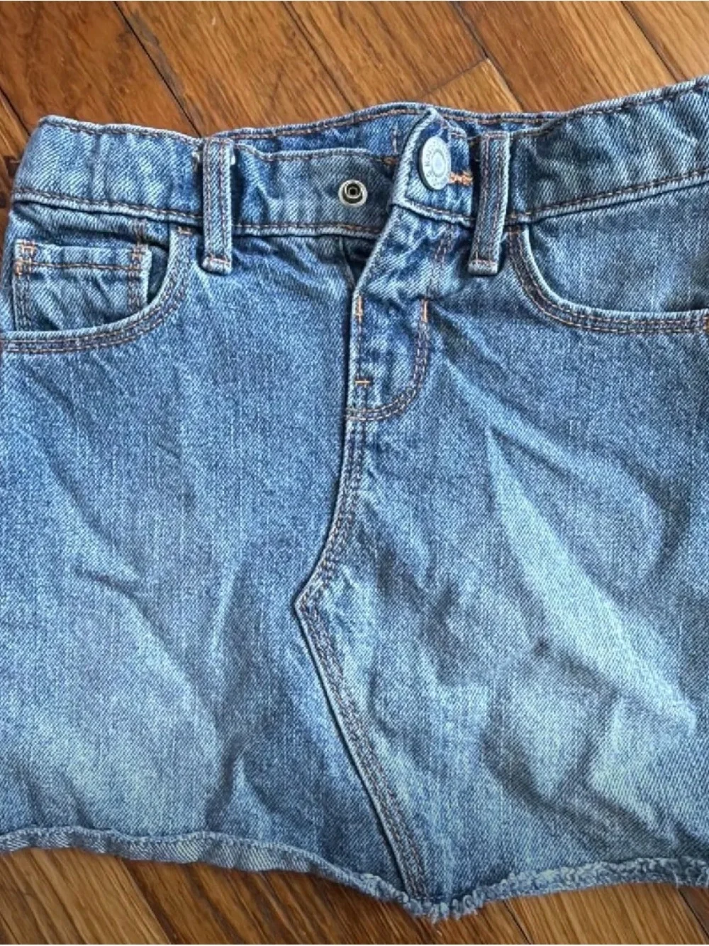 Old Navy Blue Denim Kids Skirt